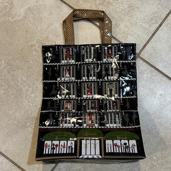 Harrods Handbags - Harrod's London Elevators Shopping Tote Bag Purse
